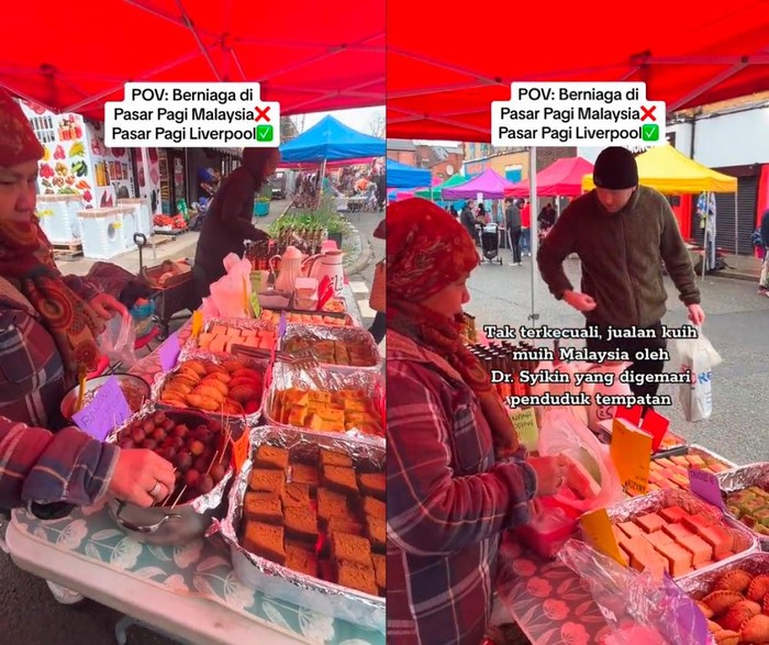 Bukan Buka Praktek, Dokter Ini Malah Jualan Kue di Pasar Pagi Liverpool