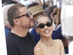 Foto: Momen Langka Channing Tatum dan Zoe Kravitz Pamer Mesra