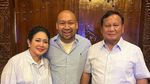Momen Didit Hediprasetyo Temani Prabowo dan Titiek Soeharto pada Jamuan Makan