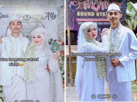 Dulu jadi tamu undangan dan foto bersama di pelaminan, kini menjadi suami istri. Dulu jadi tamu undangan dan foto bersama di pelaminan, kini menjadi suami istri. Kisahnya langsung viral di TikTok