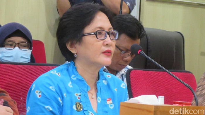 Kabid Perikanan dan Kehewanan Dinas Pertanian dan Pangan Kota Jogja, drh. Sri Panggarti, Kamis (14/3/2024).