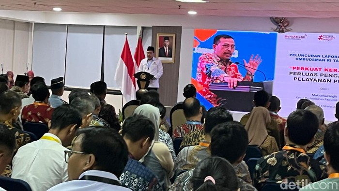 Ketua Ombudsman RI Mokhammad Najih. (Rumondang/detikcom)