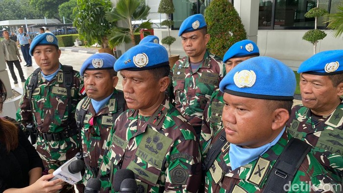 Komandan PMPP TNI Laksda Retiono Kunto (tengah) (Tina Susilawati/detikcom)