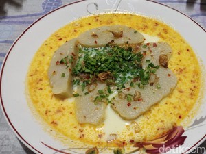 Laksan Palembang Kuah Susu, Sajian Nikmat saat Berbuka