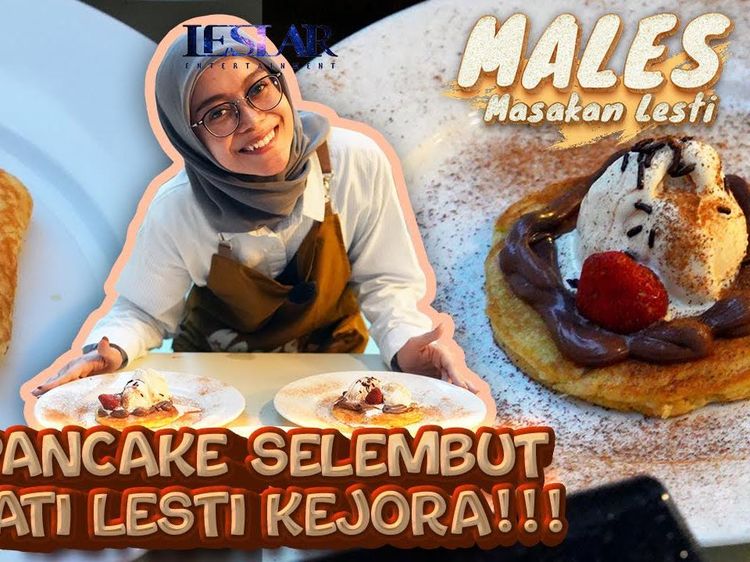 10 Gaya Lesti Kejora Masak, Bikin Kepiting Saus Padang hingga Pancake