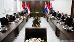 Momen Menlu Retno-Menlu Selandia Baru Bahas Kerja Sama Ekonomi