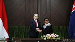 Momen Menlu Retno-Menlu Selandia Baru Bahas Kerja Sama Ekonomi