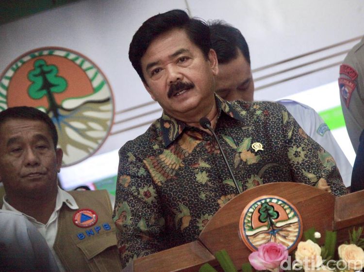 Momen Menko Polhukam Pimpin Rakor Antisipasi Karhutla di KLHK