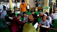 Kegiatan belajar Al Quran ini sebagai salah satu upaya pembinaan bagi narapidana di Lapas Kelas IIA, Kota Gorontalo.