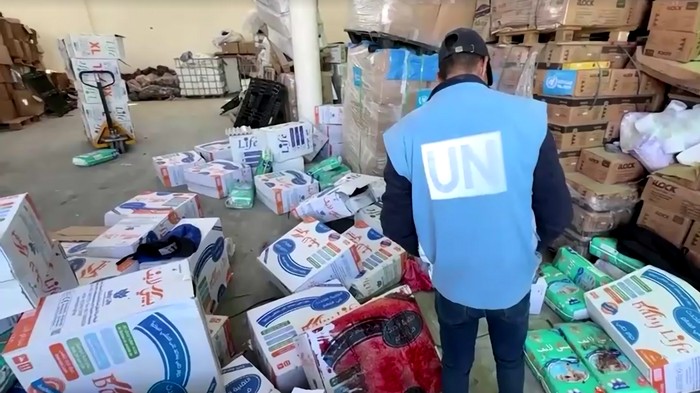 Posko bantuan UNRWA (badan bantuan PBB untuk Palestina) diserang Israel pada Rabu (13/3) waktu setempat.