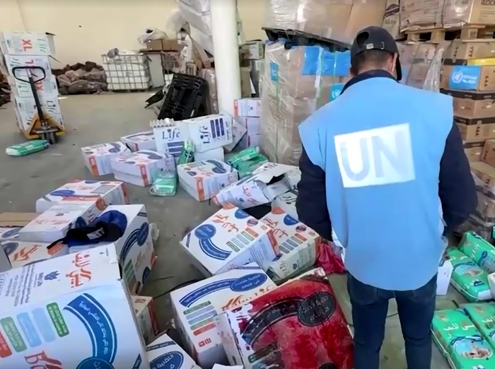 Posko bantuan UNRWA (badan bantuan PBB untuk Palestina) diserang Israel pada Rabu (13/3) waktu setempat.