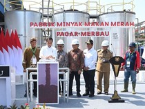 Pabrik Minyak Makan Merah yang Diresmikan Jokowi Bisa Produksi 7 Ton/Hari