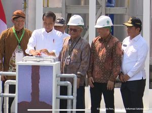 Jokowi Resmikan Pabrik Minyak Makan Merah: Ini yang Namanya Hilirisasi