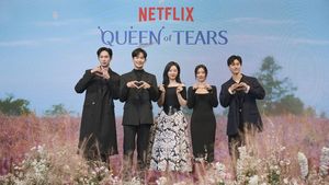 Cast & Crew Queen of Tears Ceria Banget di Konferensi Pers!