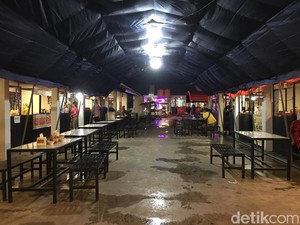 Serambi Ampel Masih Sepi, Pengunjung Keluhkan Bau Tak Sedap