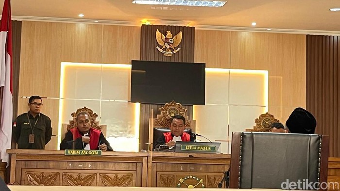 Sidang kasus pidana pemilu komisioner KPU Wonosobo, Kamis (14/3/2024).