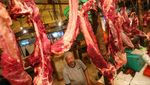 Stok Daging Sapi Dipastikan Aman, Begini Potretnya di Pasar Kebayoran
