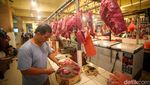 Stok Daging Sapi Dipastikan Aman, Begini Potretnya di Pasar Kebayoran