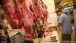 Stok Daging Sapi Dipastikan Aman, Begini Potretnya di Pasar Kebayoran