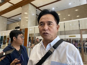 Yusril Ihza Mahendra Sambangi DPR, Ada Apa?