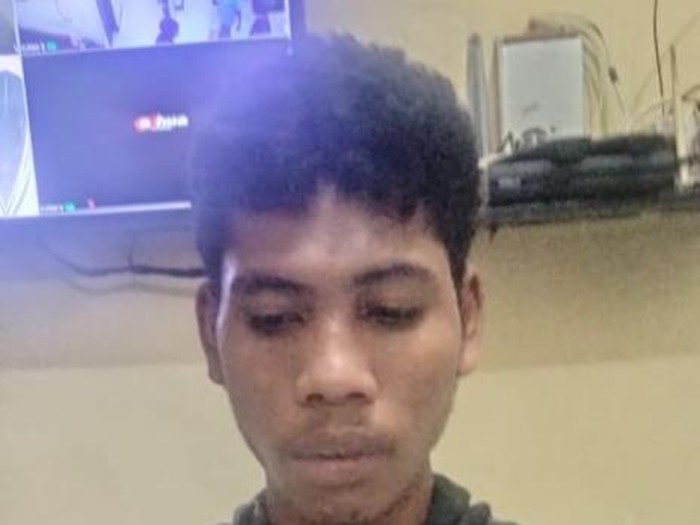 Afrizal (25), ayah di Kecamatan Belo, Kabupaten Bima, NTB, yang tega menganiaya anak perempuannya berusia 3 tahun. (Dok. Polsek Belo)
