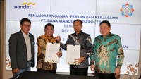 Kerja sama itu untuk mempermudah akses kepemilikan rumah bagi nasabah Bank Mandiri.  