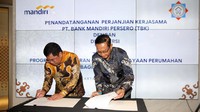 Kolaborasi ini menjadi upaya Bank Mandiri untuk memenuhi seluruh kebutuhan stakeholder, termasuk dalam hal ini terkait pembangunan properti dan fasilitas pembiayaan kredit perumahan khususnya rumah bersubsidi dengan skema Fasilitas Likuiditas Pembiayaan Perumahan (FLPP).  