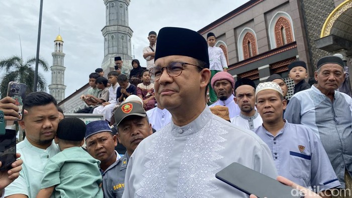 Capres nomor urut 1, Anies Baswedan (Devi Puspitasari/detikcom)