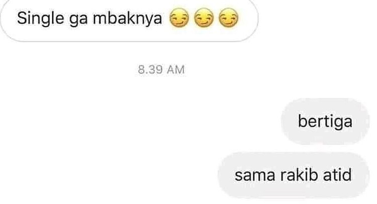 Chat Absurd Ngajak Selingkuh, Endingnya Malu Ditolak Di dunia yang sudah gila ini, ada saja orang yang nekat mengajak ke keburukan seperti selingkuh. Tapi kalau ditolak begini kan jadi double malunya.