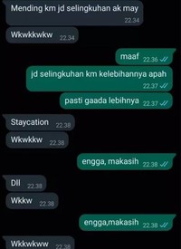 Di dunia yang sudah gila ini, ada saja orang yang nekat mengajak ke keburukan seperti selingkuh. Tapi kalau ditolak begini kan jadi double malunya.