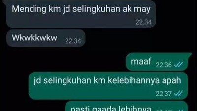 Chat Absurd Ngajak Selingkuh, Endingnya Malu Ditolak