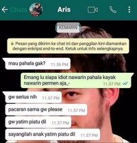 Di dunia yang sudah gila ini, ada saja orang yang nekat mengajak ke keburukan seperti selingkuh. Tapi kalau ditolak begini kan jadi double malunya.
