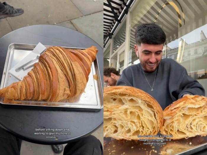Croissant jumbo 1,5 kilogram seharga Rp 500 ribu