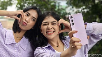 Harganya sebagai berikut: Galaxy A35 8/128 GB harganya Rp 4.999.000, Galaxy A35 8/256 GB harganya Rp 5.499.000 Foto: Adi Fida Rahman/detikINET