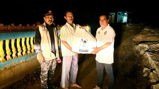 Gerindra menyalurkan bantuan untuk korban banjir di Pesisir Selatan (Pessel) Sumatra Barat (Sumbar). (Dok. istimewa)