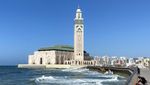 Indahnya Masjid Hassan II di Tepi Samudera Atlantik