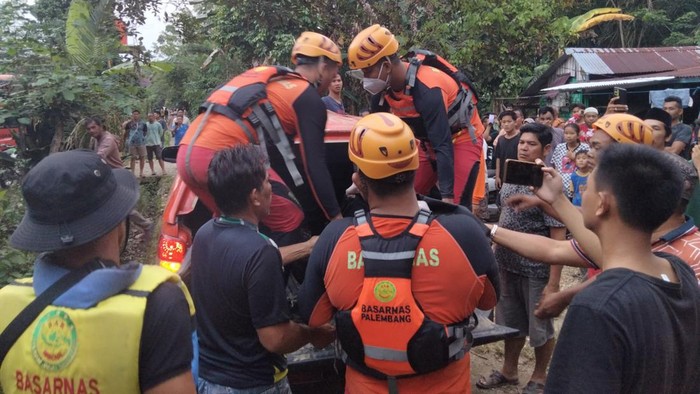 Jasad Pete ditemukan usai dilaporkan hilang di Sungai Muratara.