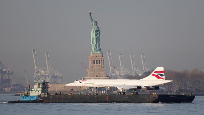 Jet Supersonik Concorde Kembali Dipulangkan ke Museum New York
