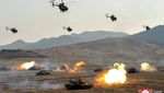 Korut Pamer Keganasan Tank Baru Saat Demonstasi Militer