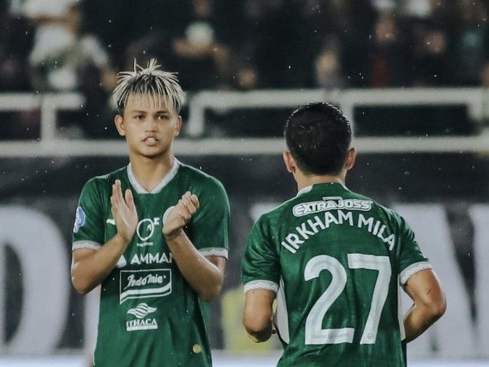 Laga PSS Sleman vs Borneo FC di Stadion Manahan Solo, Kamis (14/3/2024) malam.