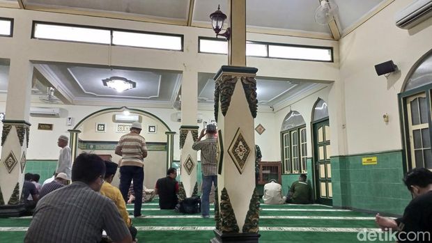 Masjid Sonyoragi Pakualaman Jogja. Masjid ini konon dibangun pada 1920. Foto diambil Kamis (14/3/2024).