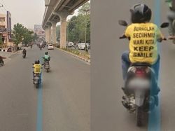 Lagi Apes, Aksi Kocak Ini Terekam Google Street View