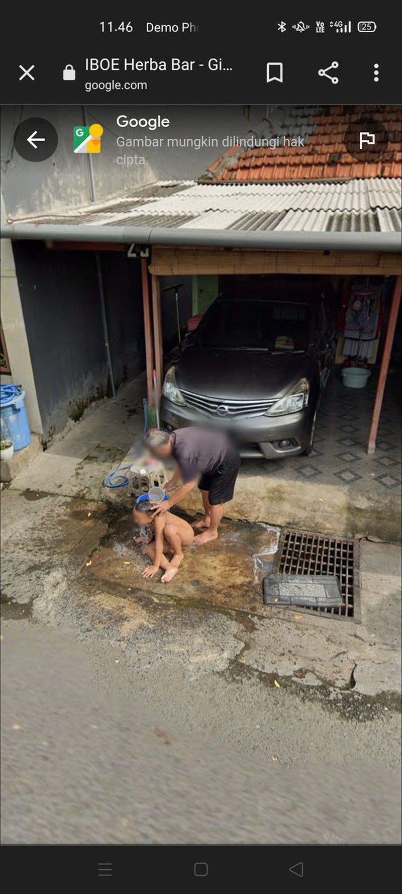 Momen unik Google Street View