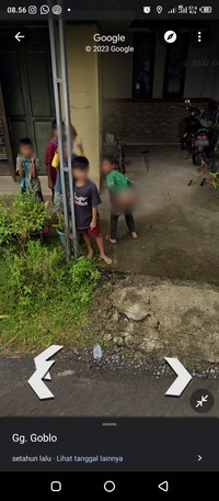 Momen unik Google Street View