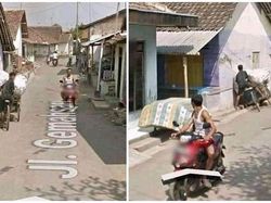 Potret Kocak Orang Indonesia di Google Street View Bikin Ngakak