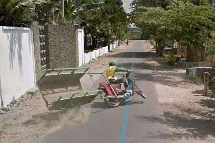 Momen unik Google Street View Momen unik Google Street View