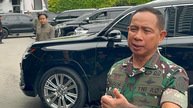 Panglima TNI Jenderal Agus Subiyanto (Astrid Meishella/detikcom)