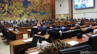 Rapat membahas Daftar Inventarisasi Masalah (DIM) RUU DKJ.