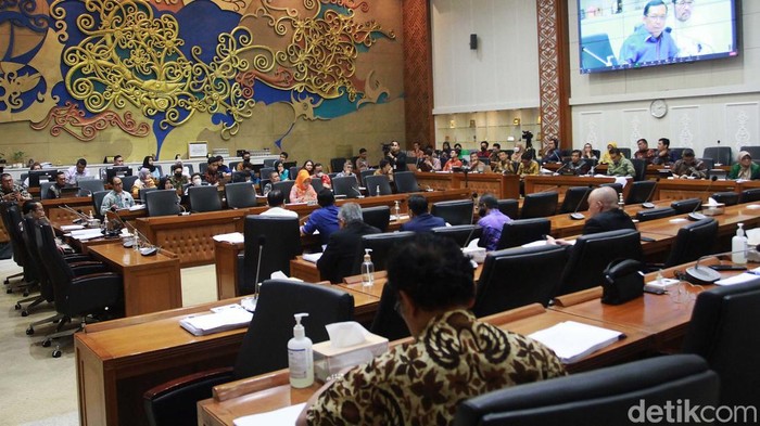 Panja DPR dan pemerintah kembali menggodok Rancangan Undang-Undang Daerah Khusus Jakarta hari ini. Rapat berlangsung di Gedung Nusantara I, Senayan, Jakarta.