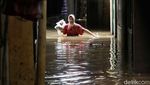 Potret Permukiman Warga Kebon Pala yang Terendam Banjir hingga 1 Meter